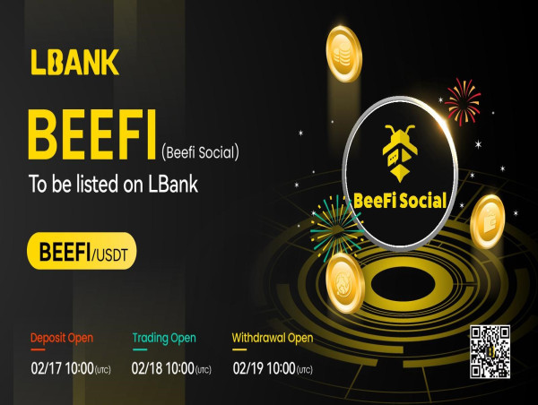 BeeFi Social (BEEFI) Is Now Available for Trading on LBank Exchange