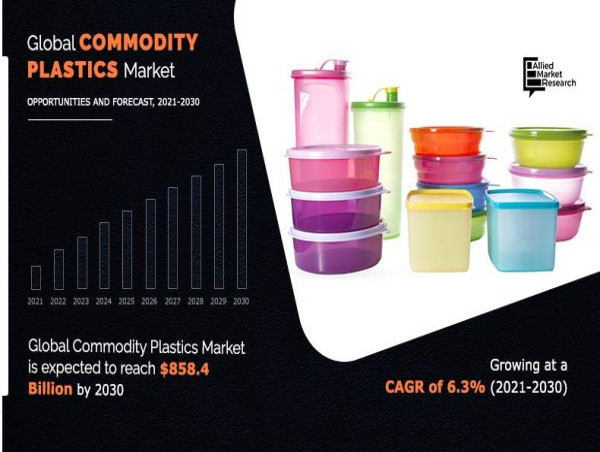  Commodity Plastics Market is Anticipated to Generate USD 858.4 Billion by 2030 | AMR 