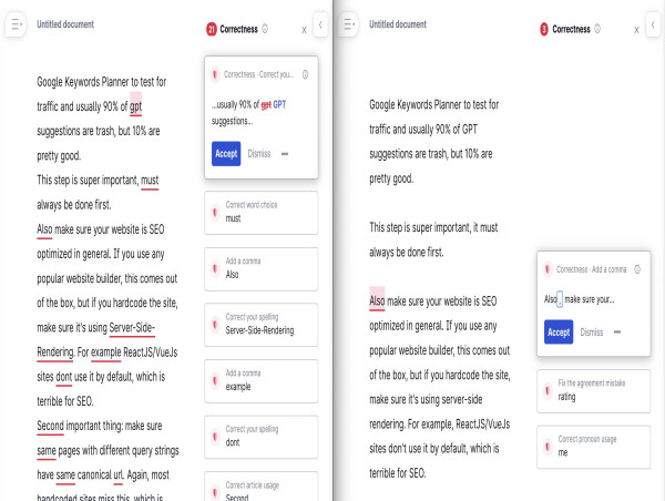 Mochi Grammar Introduces a Revolutionary 1-Click Grammar Correction AI