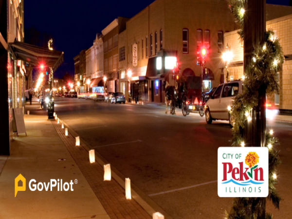 Pekin, Illinois Launches New GovPilot Partnership To Soon Implement Digital Business Registration Module Into The City