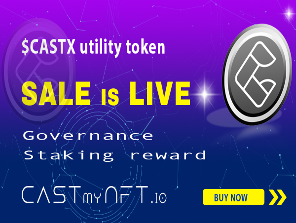 Groundbreaking Moment in the Digital Art World: $CASTX Token Fair Launch is Live until Feb 27th, 2024 at 09:00 UTC