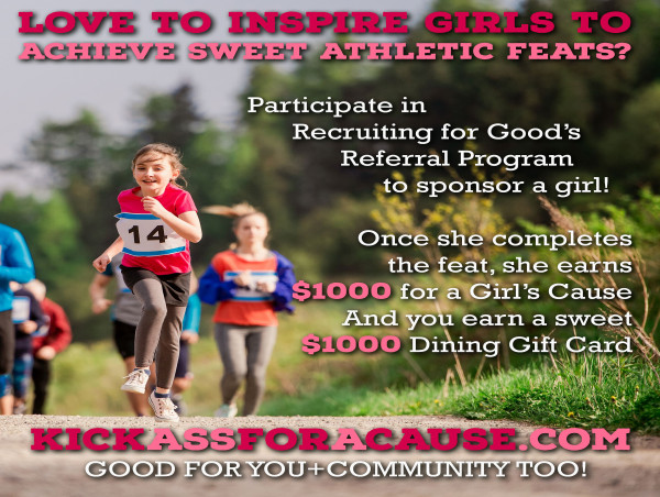 Recruiting for Good to Help Fund Mom Inspired Cause 'Girls Kickass for a Cause'