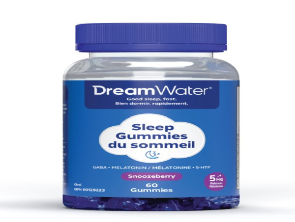 Delivra Health Brands' Dream Water(R) Brand Launches its Sleep Gummies into the Canadian Market