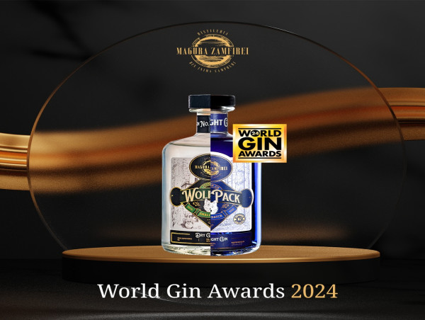  Gin Produced in Romania, winner of World Gin Awards 