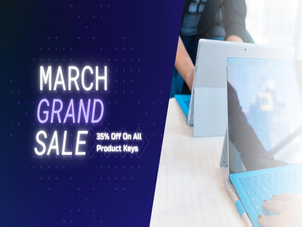 Msckey Launches Huge Grand March Sale - 35% Off Top Microsoft Software