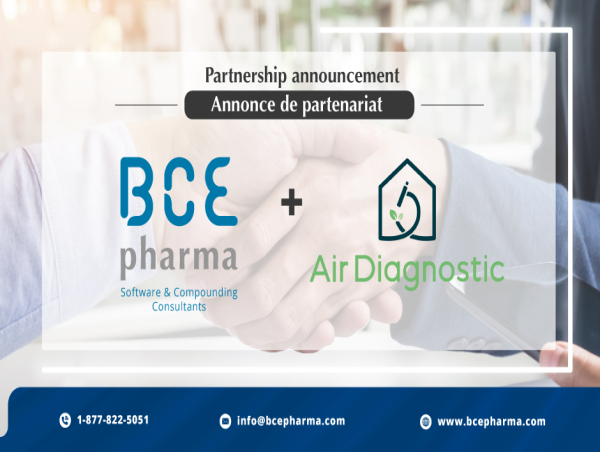 BCE Pharma annonce un partenariat avec Air Diagnostic