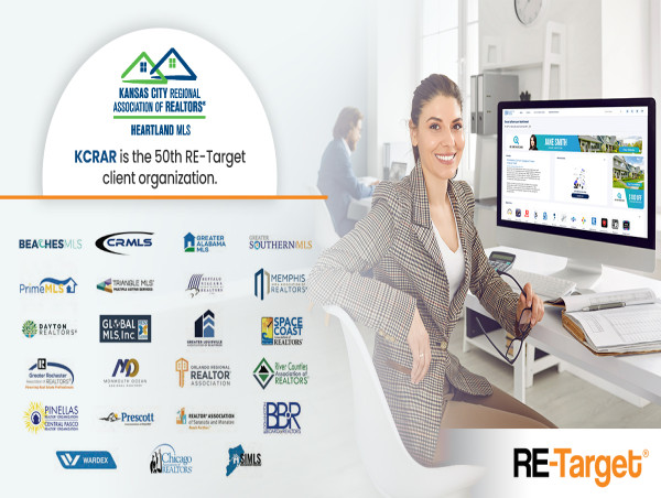  Kansas City Regional Association of REALTORS®/Heartland MLS tap RE-Target to deliver targeted messaging, advertising 