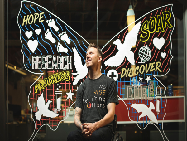 QUADRIPLEGIC WHEELS AROUND THE WORLD WHILE RAISING AWARENESS & EMPOWERING THROUGH ACTION