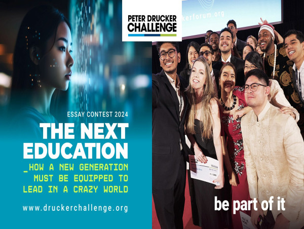 Global Peter Drucker Forum Launches 15th Peter Drucker Challenge Essay Contest