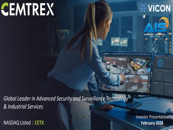 Disruptive AI Tech for Detecting Armed Persons in Surveillance Footage and Other Critical Roles: Cemtrex (NASDAQ: CETX)