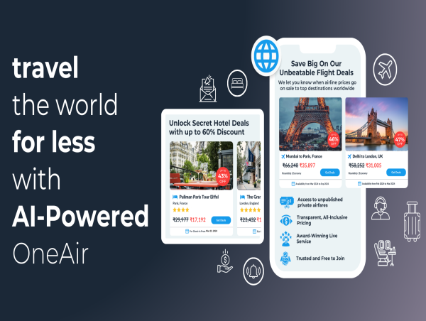 Introducing OneAir AI, a members-only travel platform in India