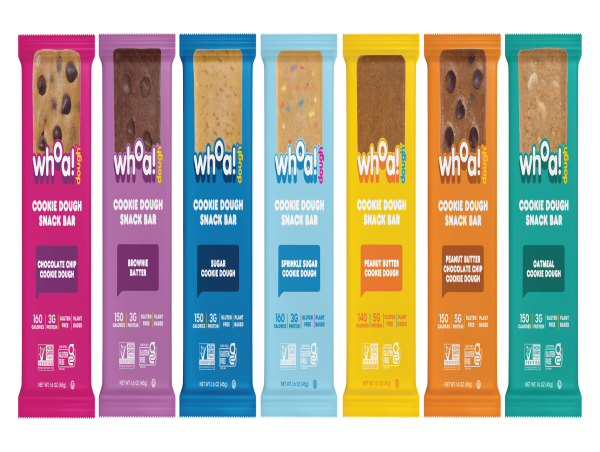New Look, New Flavors, Same Great Taste: Whoa Dough to Unwrap Exciting Updates at Expo West