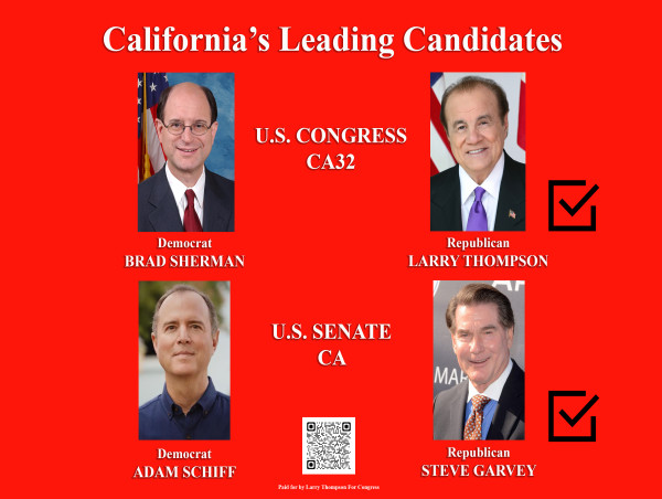 Steve Garvey and Larry Thompson Progress in Political Arena