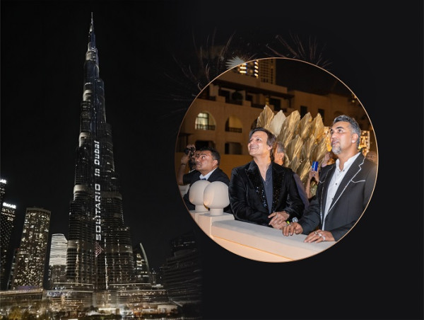  Solitario - World's First Lab-Grown Jewellery Brand Featured on the Iconic Burj Khalifa 