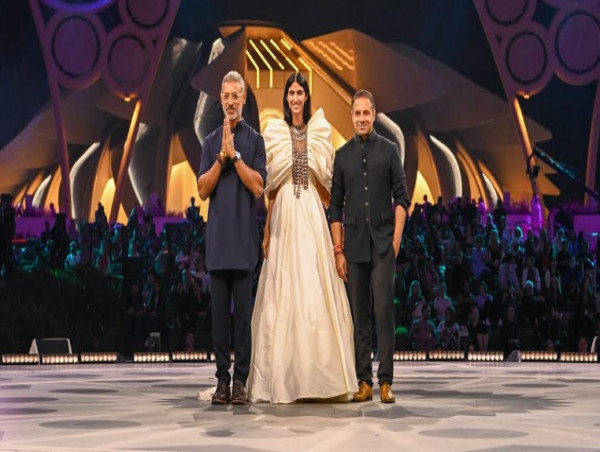  Shantnu & Nikhil Showcased their Latest Collection 'Indra' at The United Nations COP28 Sustainable Fashion Summit 2023 