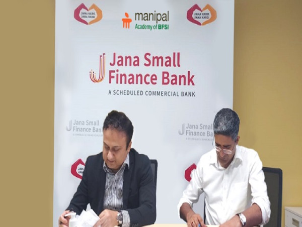  Jana Small Finance Bank and Manipal Academy of BFSI Launches 'Aspiring Bankers Program' 