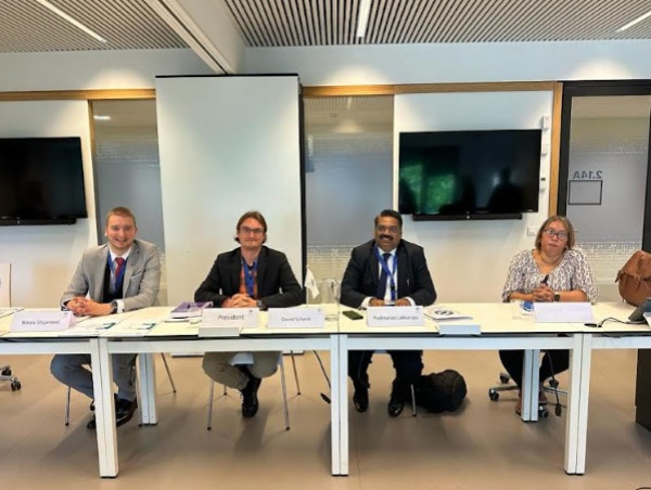  Hyderabad's Padma Rao Lakkaraju represents India at the prestigious ICC Moot Court organised by the International Bar Association & International Criminal Court 
