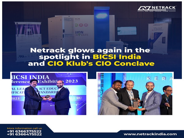  Netrack Glows Again in the Spotlight in BICSI India and CIO Klub's CIO Conclave 