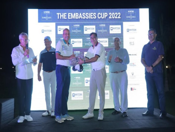 BLS International Co-sponsored Golf Tournament Embassy Cup 2022