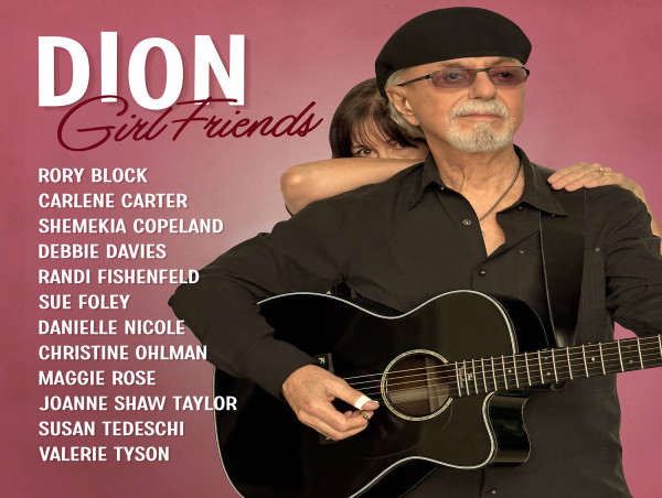  DION RELEASES NEW STUDIO ALBUM GIRL FRIENDS TODAY 