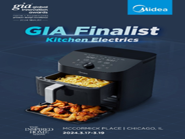 Double Decker Bus to Feature Midea's Dual Zone Air Fryer at TIHS 2024 in Chicago