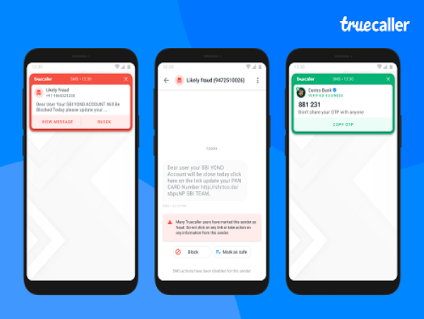  Truecaller Launches SMS Fraud Protection; Powerful Update that Warns Consumers Against All Possible Scams 