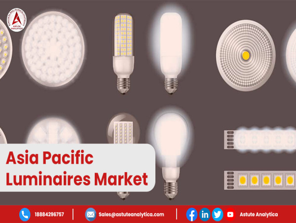 Asia Pacific Luminaires Market Set to Triple US$ 80.9 billion by 2030 | Astute Analytica