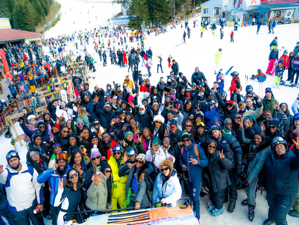 Europe's Black-Led Winter Sports Community: Off Piste Ski Trip Brings Afrobeats, cuisine and Viral Moments to the Slopes