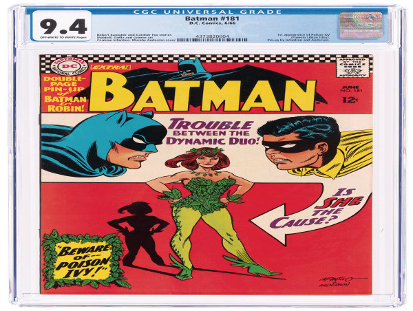 Hake’s March 19-20 auction offers top-graded pop culture rarities from legendary collections and comic book artists