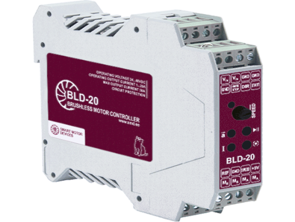 A simple controller for complex tasks - Smart Motor Devices updated a popular controller for BLDC motors - BLD-20DIN