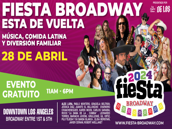  Fiesta Broadway returns to Los Angeles 