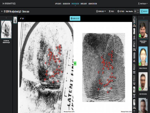 World's Best Algorithms Power Innovatrics Next-Gen ABIS