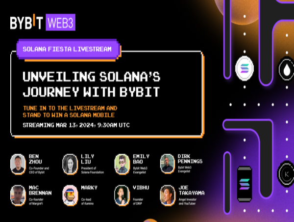  Bybit and Solana partner to elevate blockchain innovation 