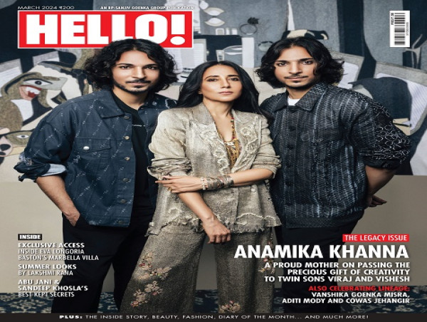  Fashion's Modern Muse Anamika Khanna Graces the Cover of HELLO! India 