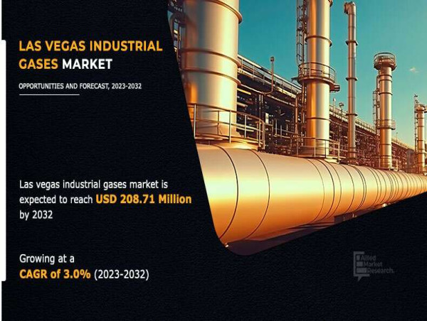  Las Vegas Industrial Gases Market Showing Impressive Growth During Forecast Period 2022 - 2032 