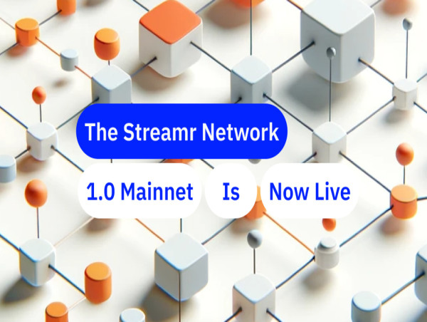  Streamr Network 1.0 mainnet maunches, fulfilling the 2017 roadmap’s vision of decentralized data broadcasting 