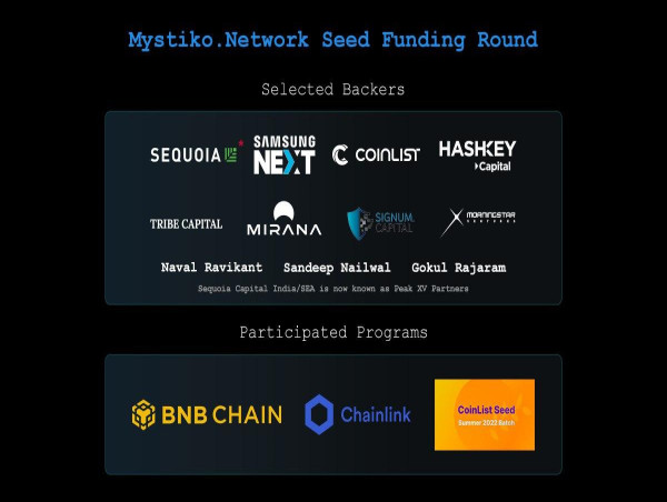  Web3 Base Layer – Mystiko.Network completed a 18 million USD seed funding round 