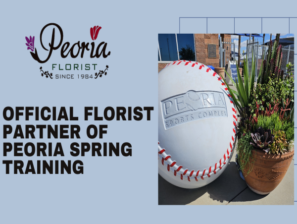 Peoria Florist Partners with Peoria Spring Training for Second Year, Hosting Bouquets and Bubbles Event at Colonnade