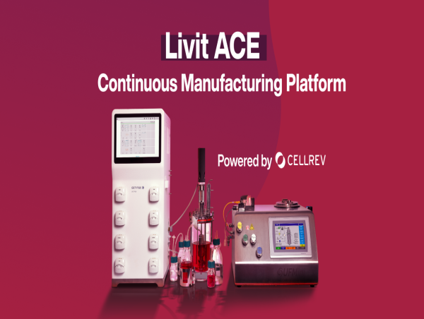  CellRev, in partnership with Getinge, launches a breakthrough adherent cell expansion platform, Livit ACE 