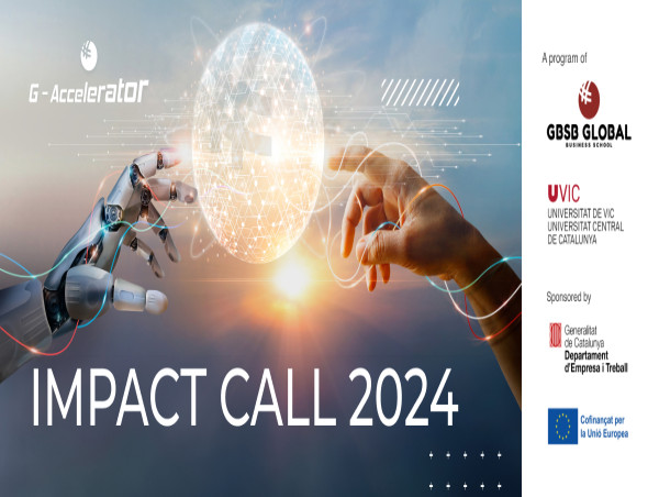 G-Accelerator Impact Call 2024 - Convocatoria abierta para proyectos de Impacto a Cataluña