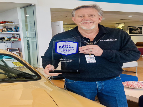 Street Volkswagen of Amarillo Earns 2024 Dealer of the Year Award at the National Brand Level from Cars.com