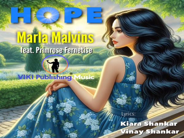 Singer Marla Malvins and VIKI Publishing® Music Release Uplifting New Single, 'HOPE'
