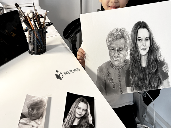Sketchus Transforms Precious Moments into Timeless Art with Custom Hand-Drawn Portraits