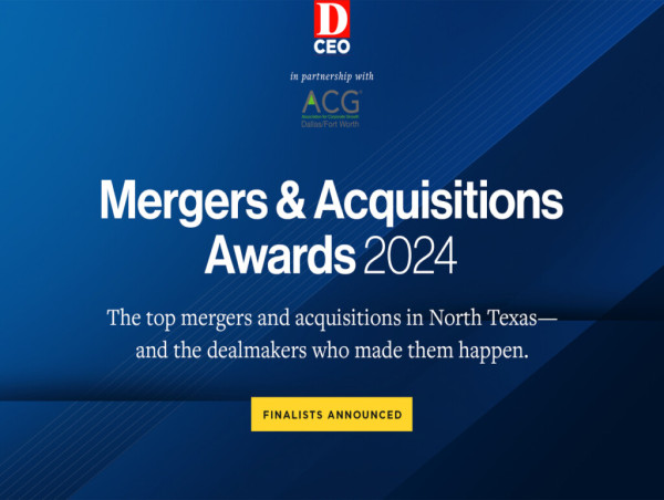 Astria Group’s Shaun Gordon Among Finalists for Dealmaker of the Year at D CEO’s Mergers & Acquisitions Awards 