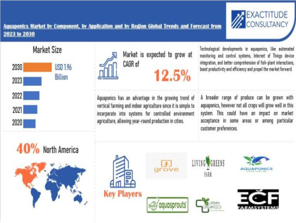  Aquaponics Market Size to Worth USD 32.21 billion by 2030 | With a 12.5% CAGR by Exactitude Consultancy 