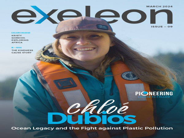 Chloé Dubois's Mission to End Plastic Pollution Featured by Exeleon Magazine