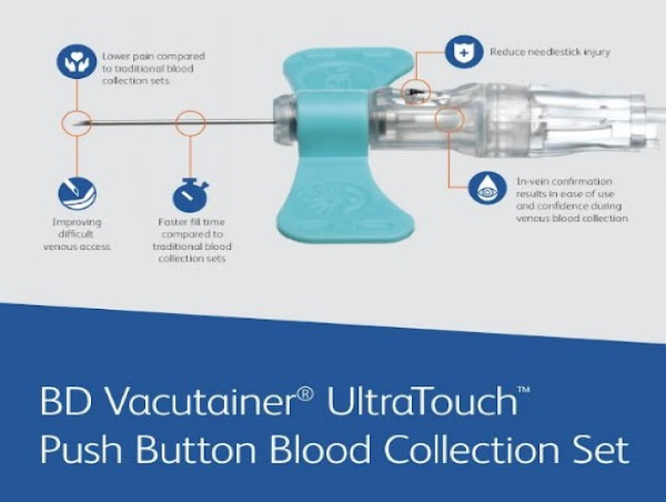  BD India Launches UltraTouch™; a New Age blood Collection Device Targeted to Minimize Patient Pain 