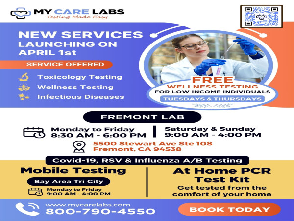 Take Control of Substance Abuse Monitoring with My Care Labs