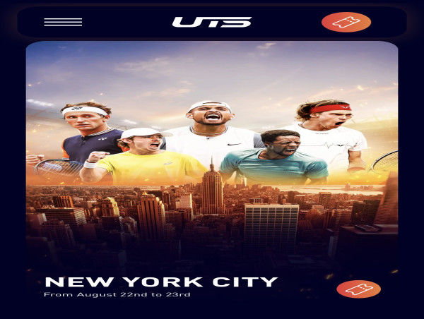  UTS debuts in New York City this August with Nick Kyrgios, Andrey Rublev, Casper Ruud, Gaël Monfils and Alex de Minaur 