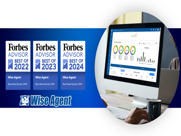 Wise Agent Continues its Reign as Best Real Estate CRM, Named by Forbes Advisor for 2022, 2023, and 2024